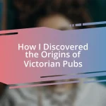 How I Discovered the Origins of Victorian Pubs