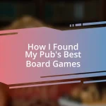 How I Found My Pub’s Best Board Games