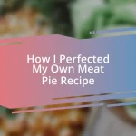 How I Perfected My Own Meat Pie Recipe